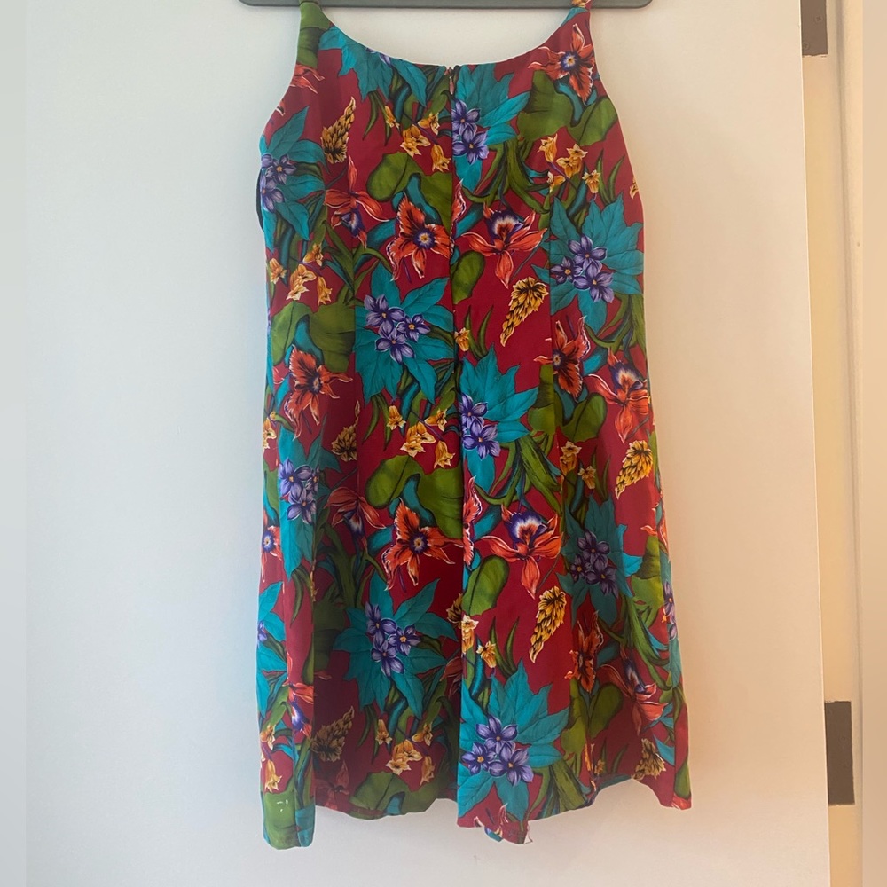 John Roberts Romper 🌺 Tropical Floral Size 8 - Picture 2 of 4